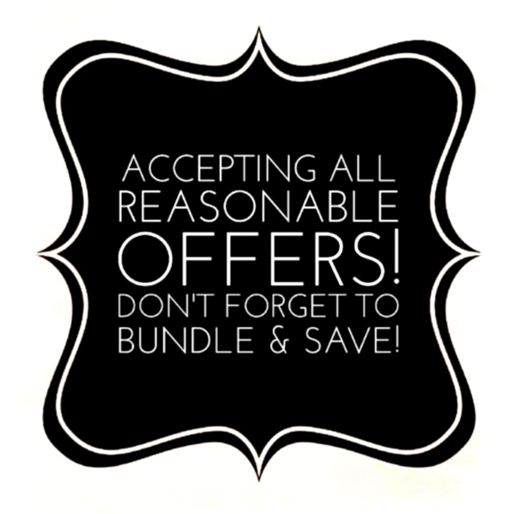 Welcome to my closet! Please make an offer or bundle for discounts!